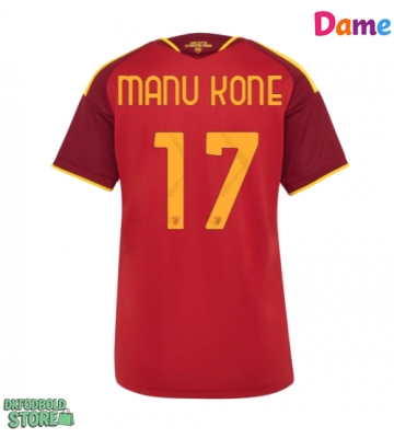 AS Roma Manu Kone #17 Replika Hjemmebanetrøje Dame 2026-27 Kortærmet
